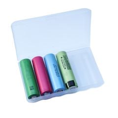 Plastic 6 X 18650 Battery Case