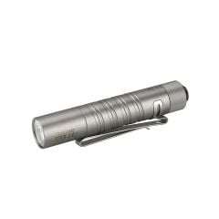 Olight i5T Ti EOS 300 Lumens AA Battery Flashlight (Limited Edition Titanium)
