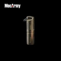 Mecarmy IllumineX-3Y Brass USB Rechargeable Keychain Light XP-G2 130 Lumens