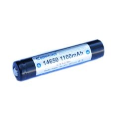 14650 KeepPower 1100mAh P1465C Protected Button Top