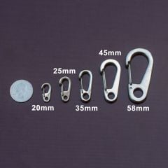 McGizmo Stainless Steel Micro Clip (25mm)