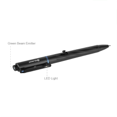 Olight OPen Pro EDC Pen (120 lumen Light and Green Laser Pointer) (USB-C Rechargeable) 