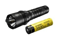 Nitecore P22R XHP35 HD 1800 Lumens USB-C Rechargeable Tactical Flashlight (included high discharge Nitecore 18650 3500mAh)