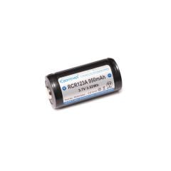 16340 KeepPower 950mAh RCR123A2 Protected Button Top 