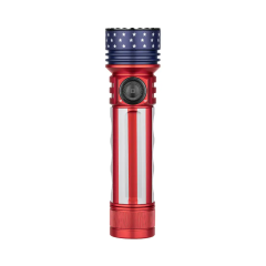 Olight Seeker 3 Pro 4200 Lumens Magnetic USB Rechargeable (21700 battery included) (Stars and Stripes Edition)
