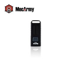 Mecarmy SGN3 XP-G2 160 lumens + UV + Red USB Rechargeable Keychain Light (Black)