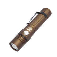 Thrunite TC15 V2 XHP35.2 2531 Lumen USB Rechargeable Flashlight (Desert Tan) (18650 IMR battery included)