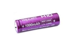 14500 Vapcell INR14500 H10 1000mAh 10A High Discharge Button Top Li-ion Battery