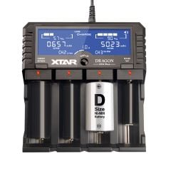 Xtar Dragon VP4 Plus Li-ion/NiMH/11.1V 3S Charger and Battery Analyzer