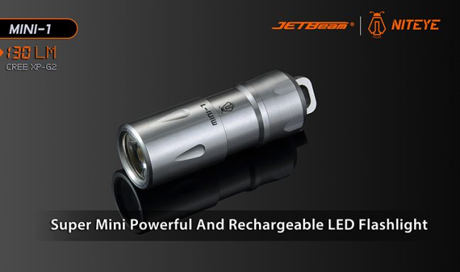 NITEYE JETBeam EC-R16 - Mini Lampe torche rechargeable