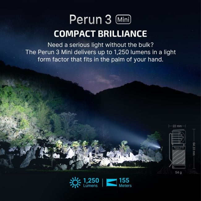 Olight Perun 3 Mini Headlamp